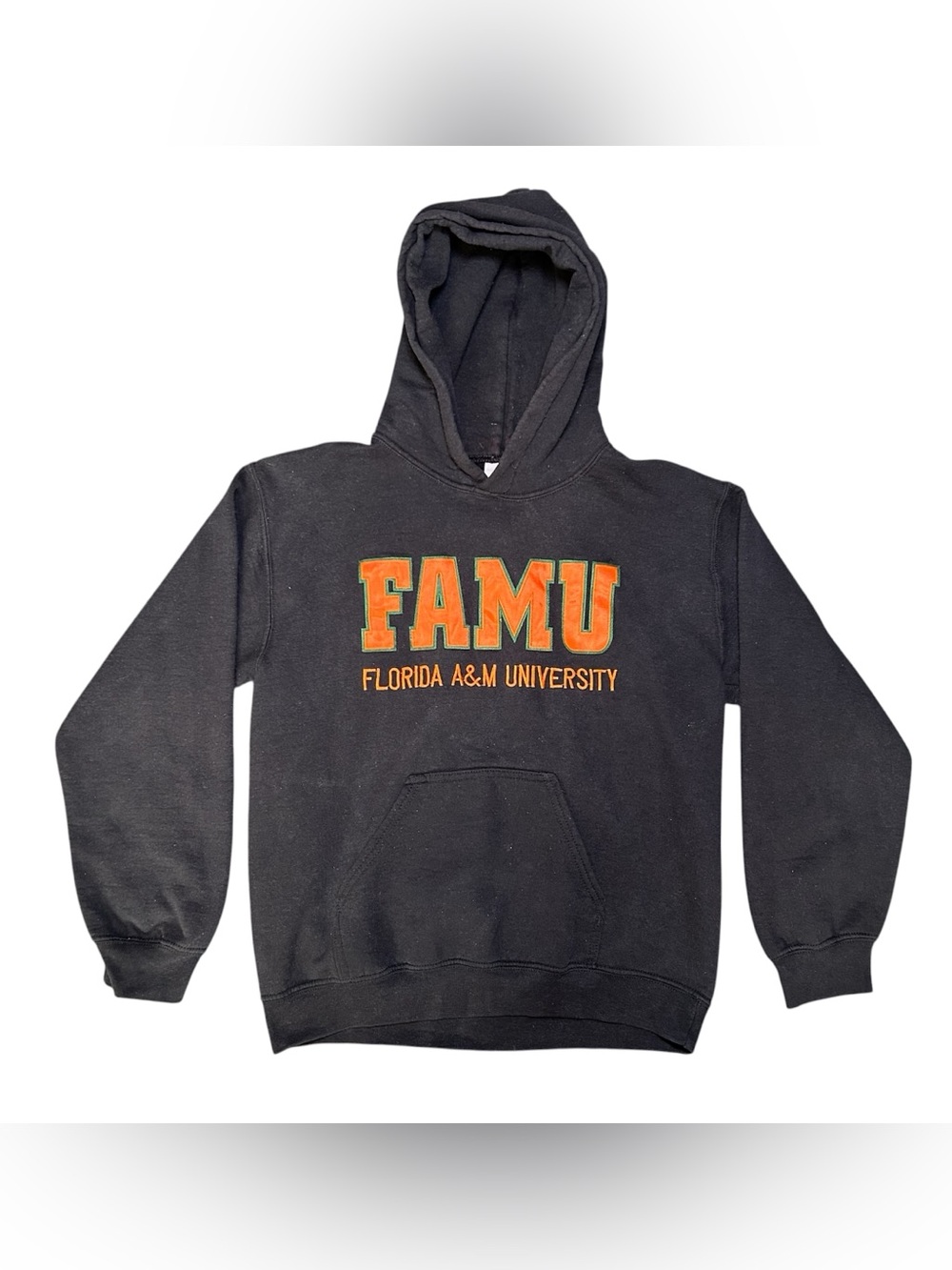 Florida A&M University Hoodie Sweatshirt FAMU Black Sz Small Mens Womens #240